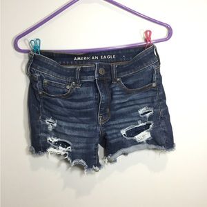 american eagle jean shorts